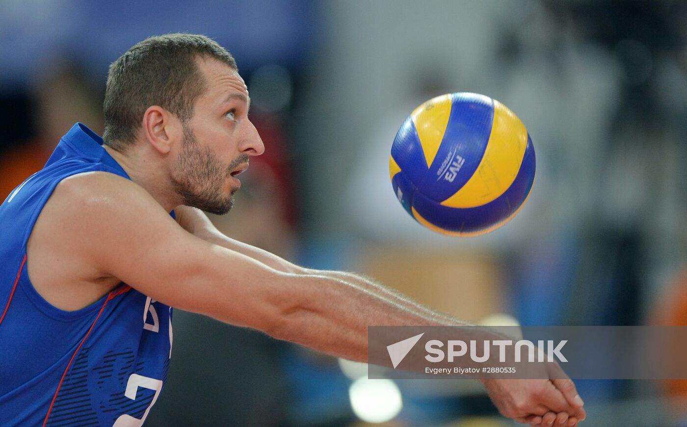 FIVB Volleyball World League 2016. Men. Russia vs. France