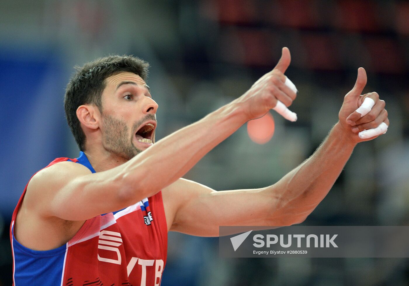 FIVB Volleyball World League 2016. Men. Russia vs. France