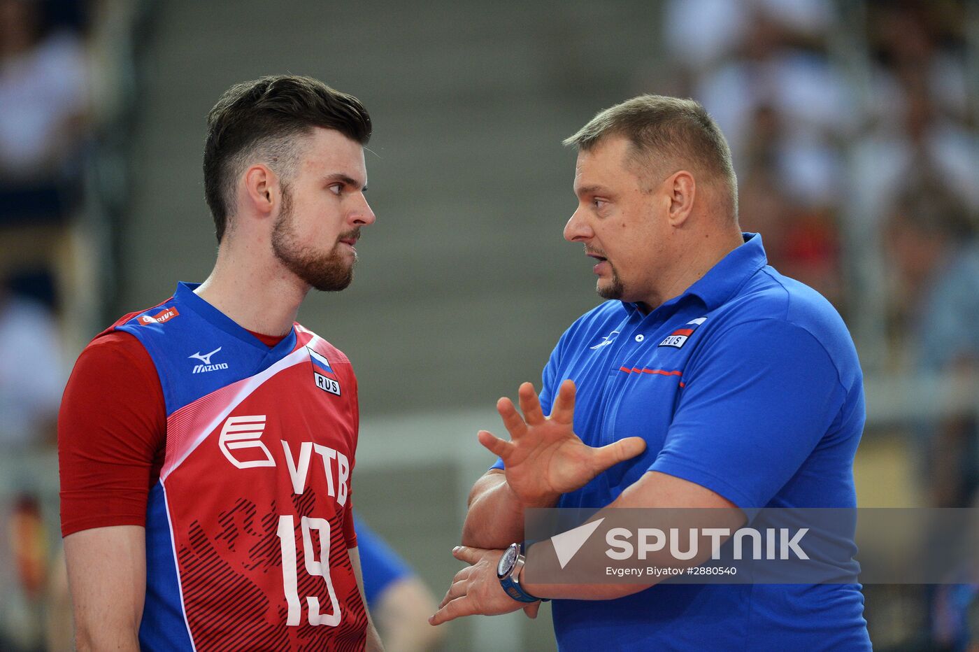 Volleyball. World League. Men. Russia vs France