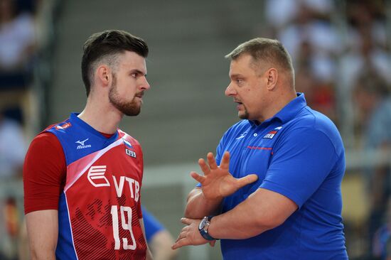 Volleyball. World League. Men. Russia vs France