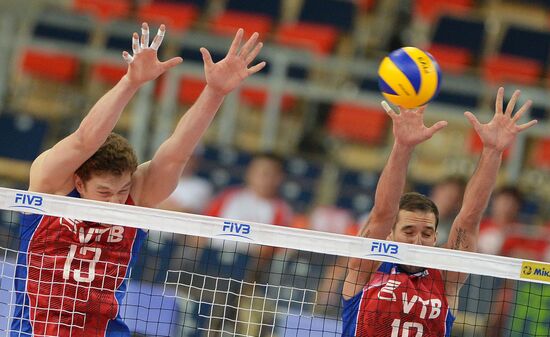 FIVB Volleyball World League 2016. Men. Russia vs. France