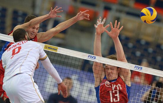 FIVB Volleyball World League 2016. Men. Russia vs. France