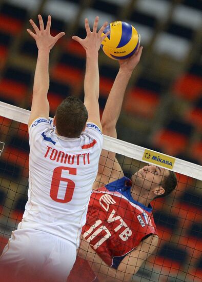 FIVB Volleyball World League 2016. Men. Russia vs. France
