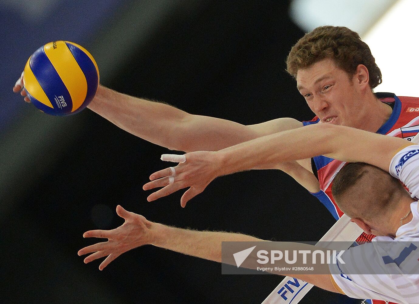 Volleyball. World League. Men. Russia vs France