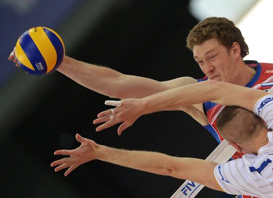 Volleyball. World League. Men. Russia vs France