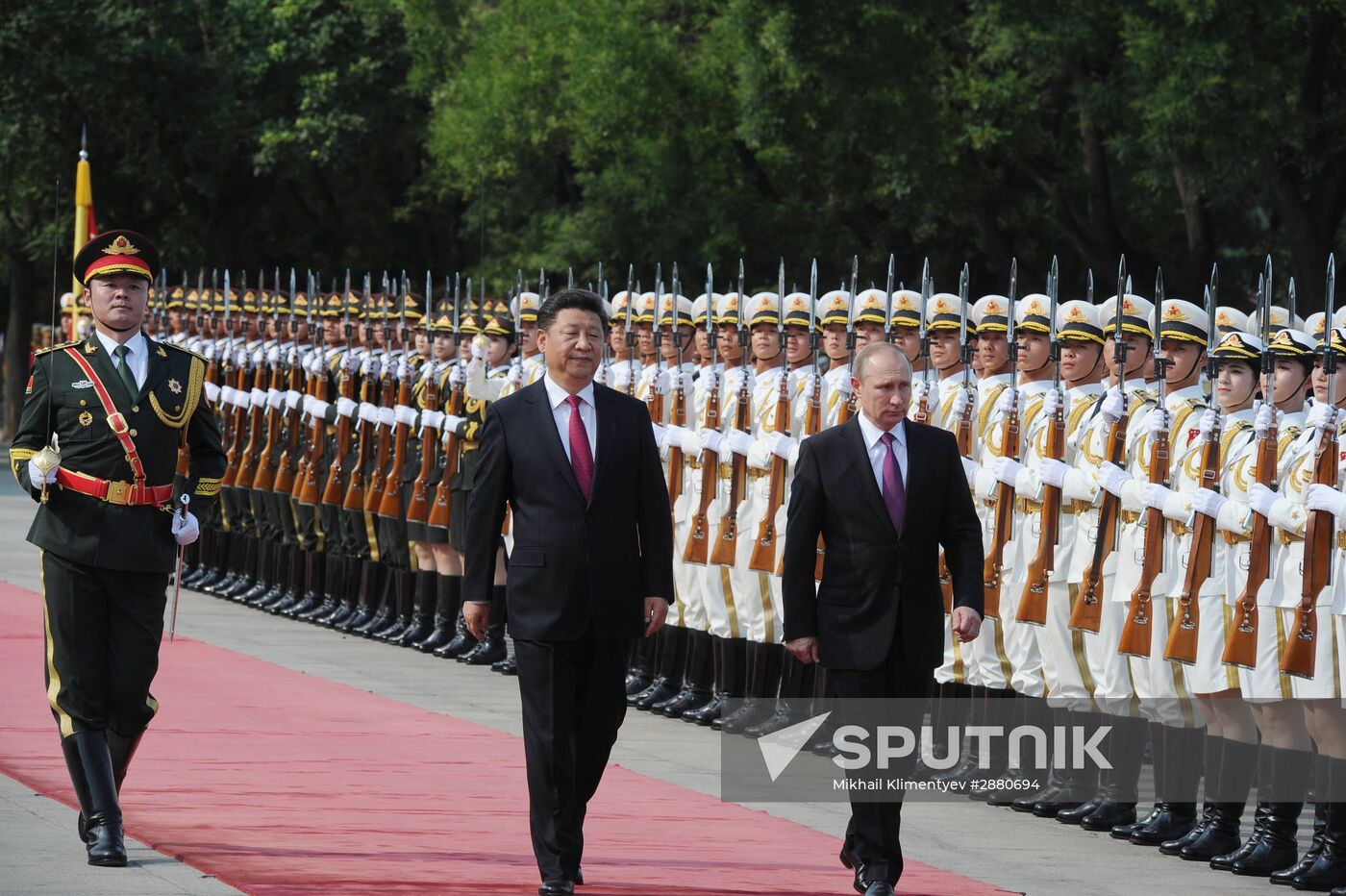 President Vladimir Putin's official visit to People's Republic of China