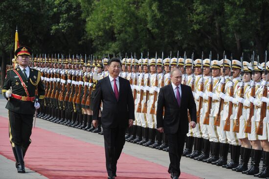 President Vladimir Putin's official visit to People's Republic of China