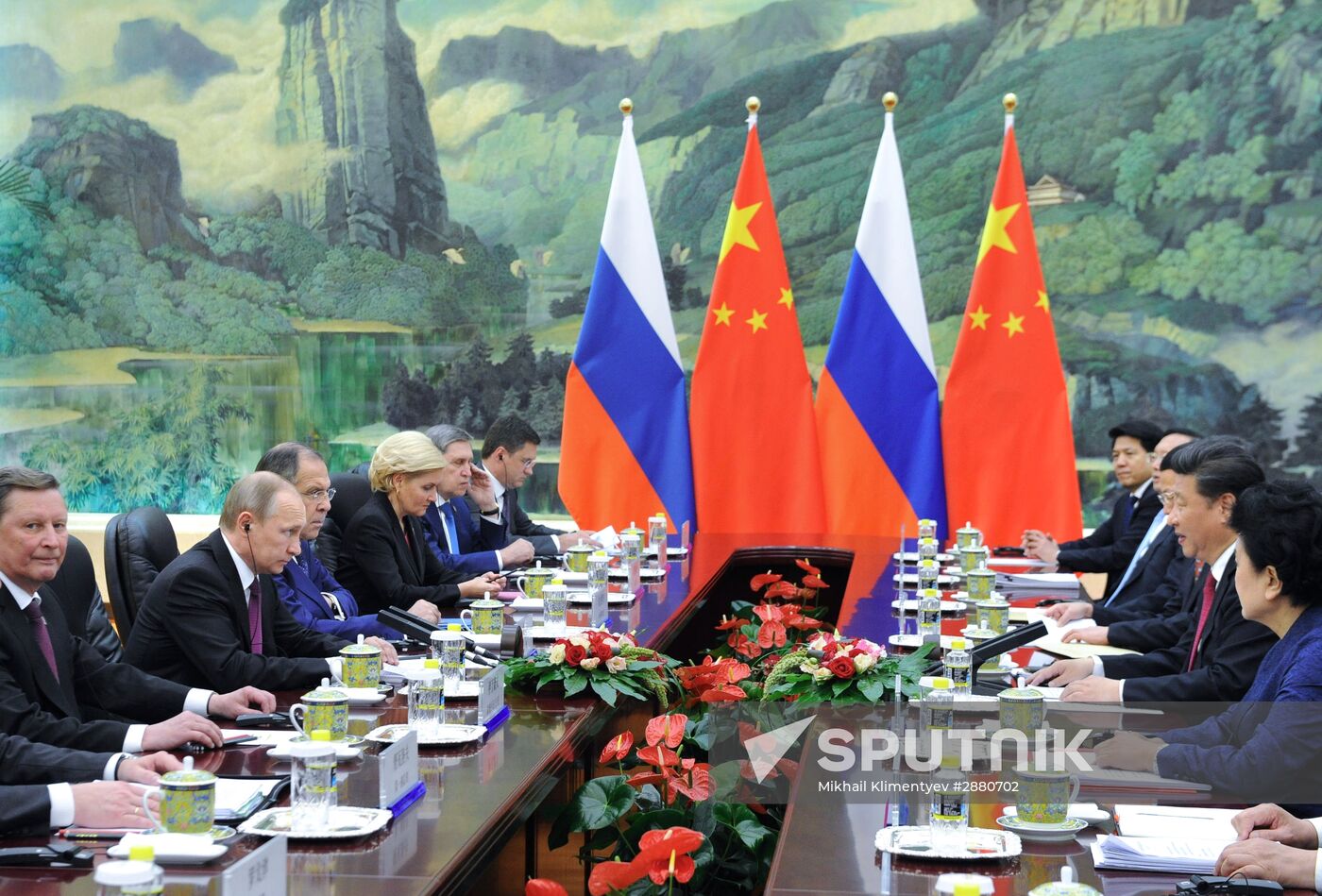 President Vladimir Putin's official visit to People's Republic of China