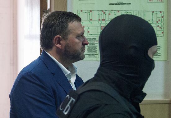 Moscow's Basmanny court puts Kirov Region Governor Nikita Belykh under arrest