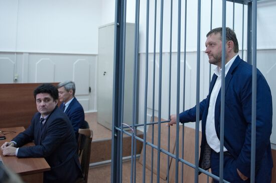 Moscow's Basmanny court puts Kirov Region Governor Nikita Belykh under arrest