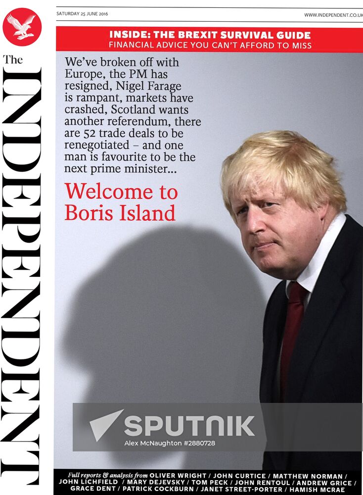 British newspapers comment on UK referendum to exit EU
