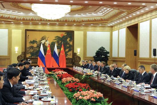 President Vladimir Putin's official visit to People's Republic of China