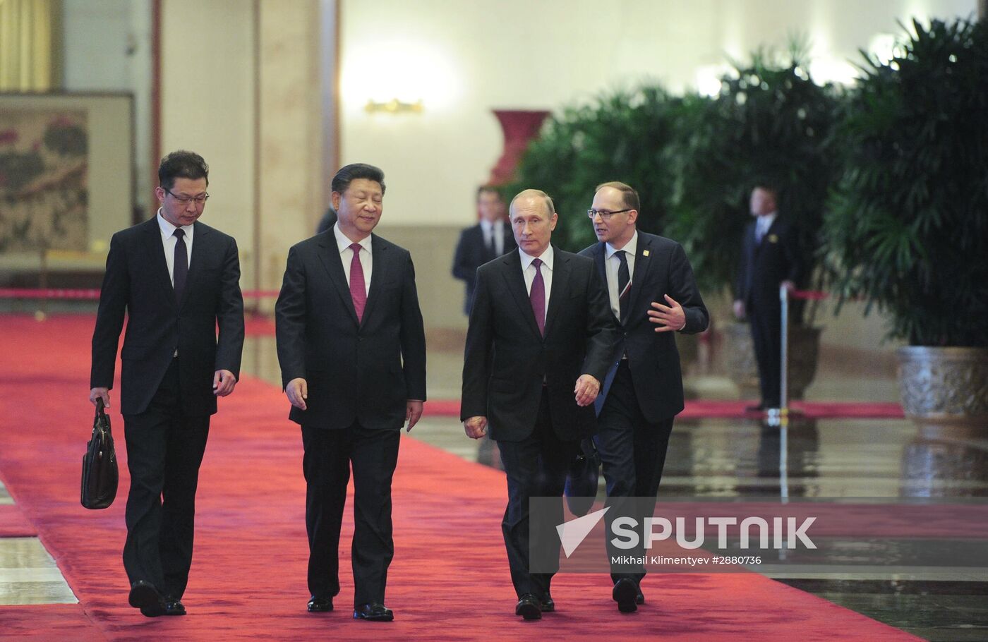President Vladimir Putin's official visit to People's Republic of China