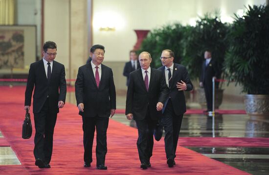 President Vladimir Putin's official visit to People's Republic of China