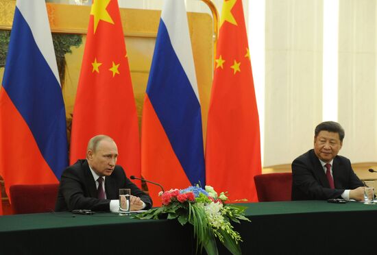 President Vladimir Putin's official visit to People's Republic of China