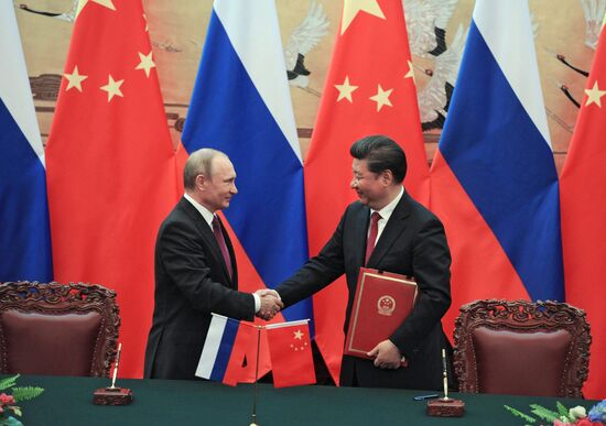 President Vladimir Putin's official visit to People's Republic of China