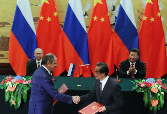 President Vladimir Putin's official visit to People's Republic of China
