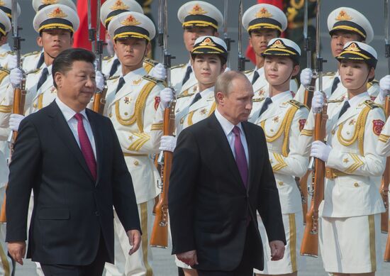 President Vladimir Putin's official visit to People's Republic of China