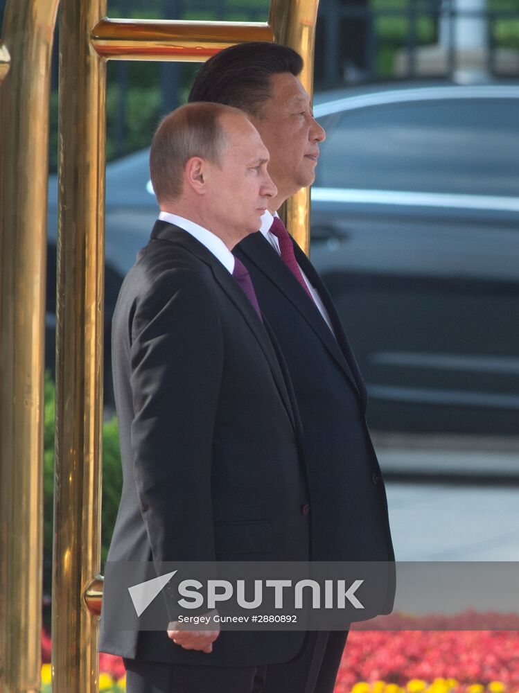 President Vladimir Putin's official visit to People's Republic of China