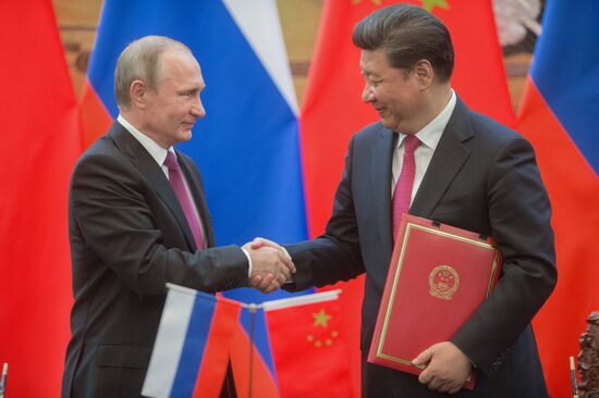 President Vladimir Putin's official visit to People's Republic of China