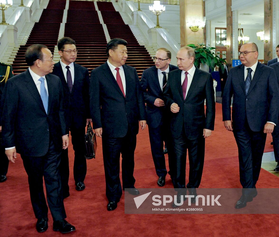 President Vladimir Putin's official visit to People's Republic of China