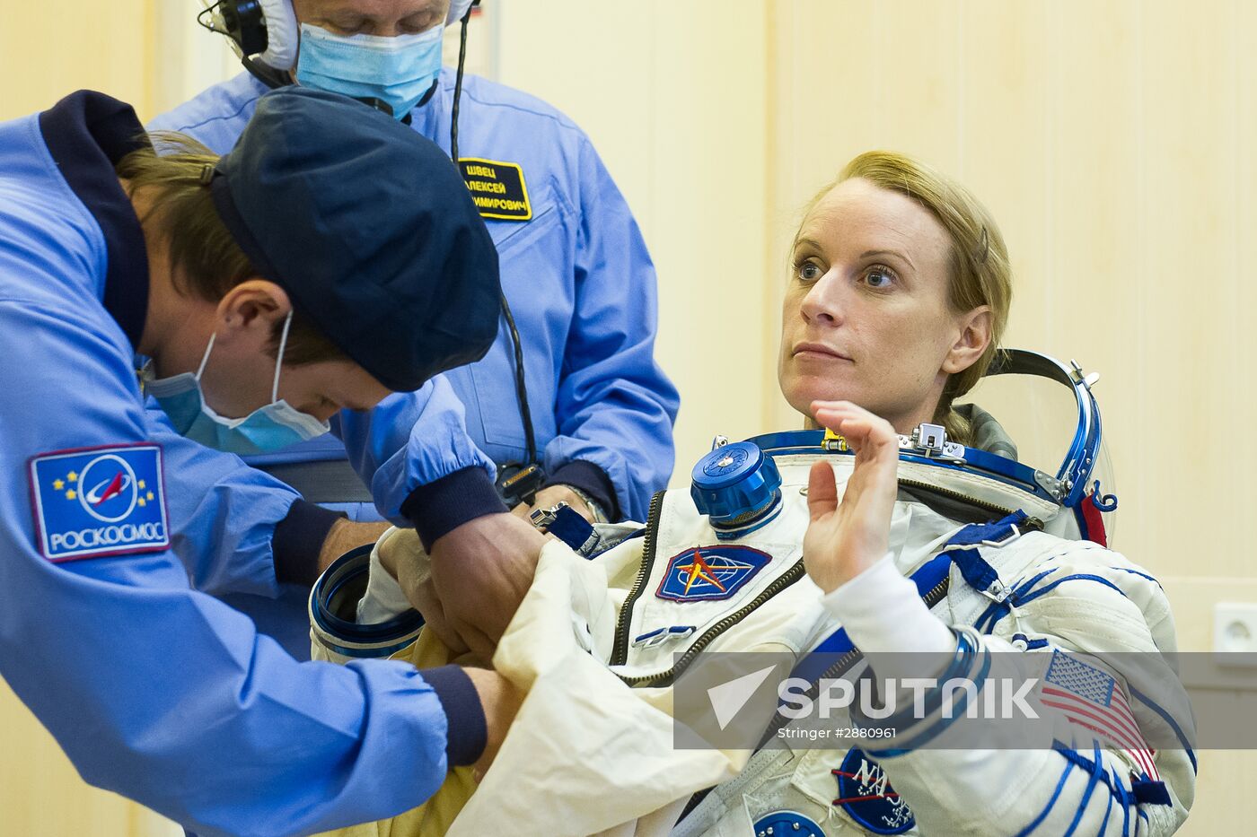 Preparations for ISS Expedition 48/49 launch