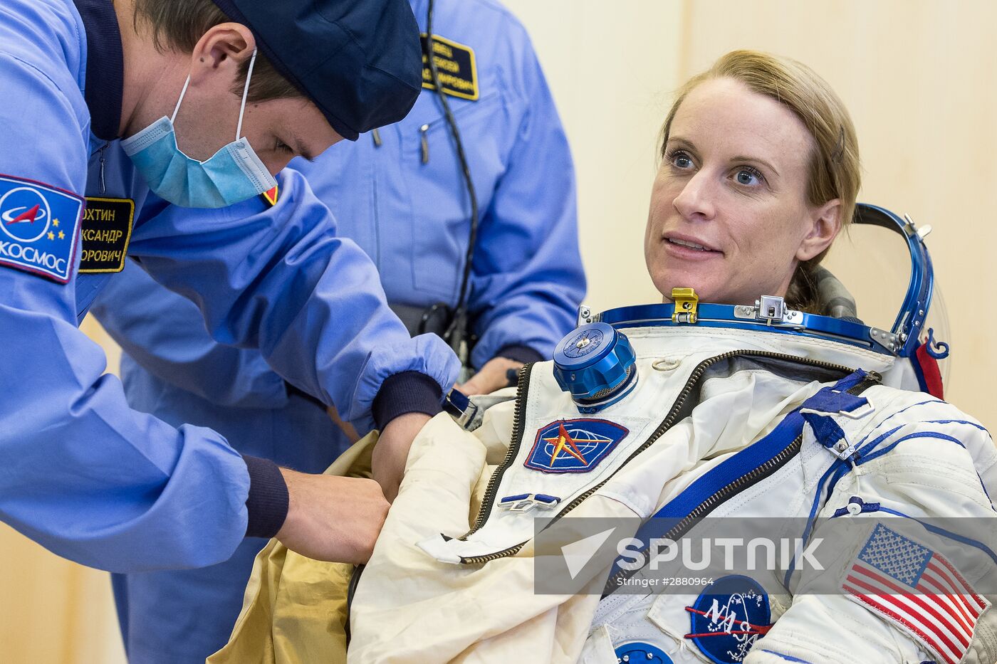Preparations for ISS Expedition 48/49 launch