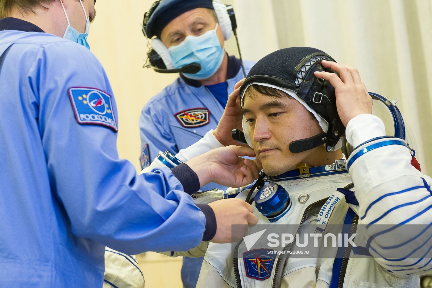 Preparations for ISS Expedition 48/49 launch
