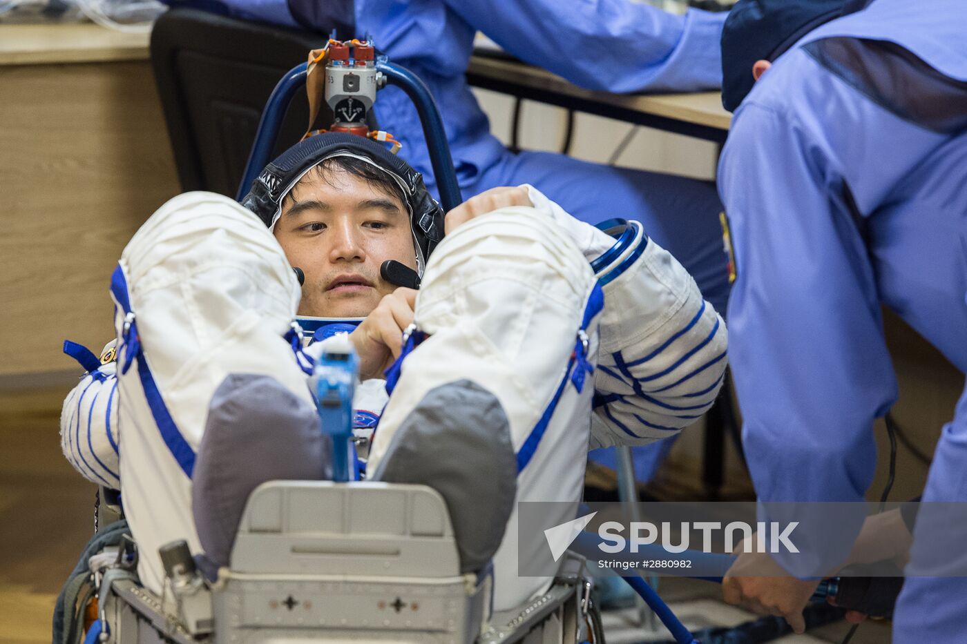Preparations for ISS Expedition 48/49 launch
