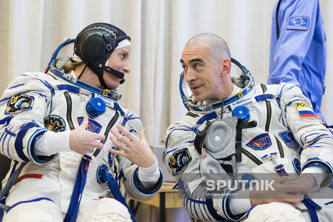 Preparations for ISS Expedition 48/49 launch