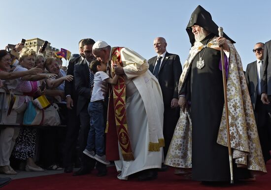 Pope visits Armenia
