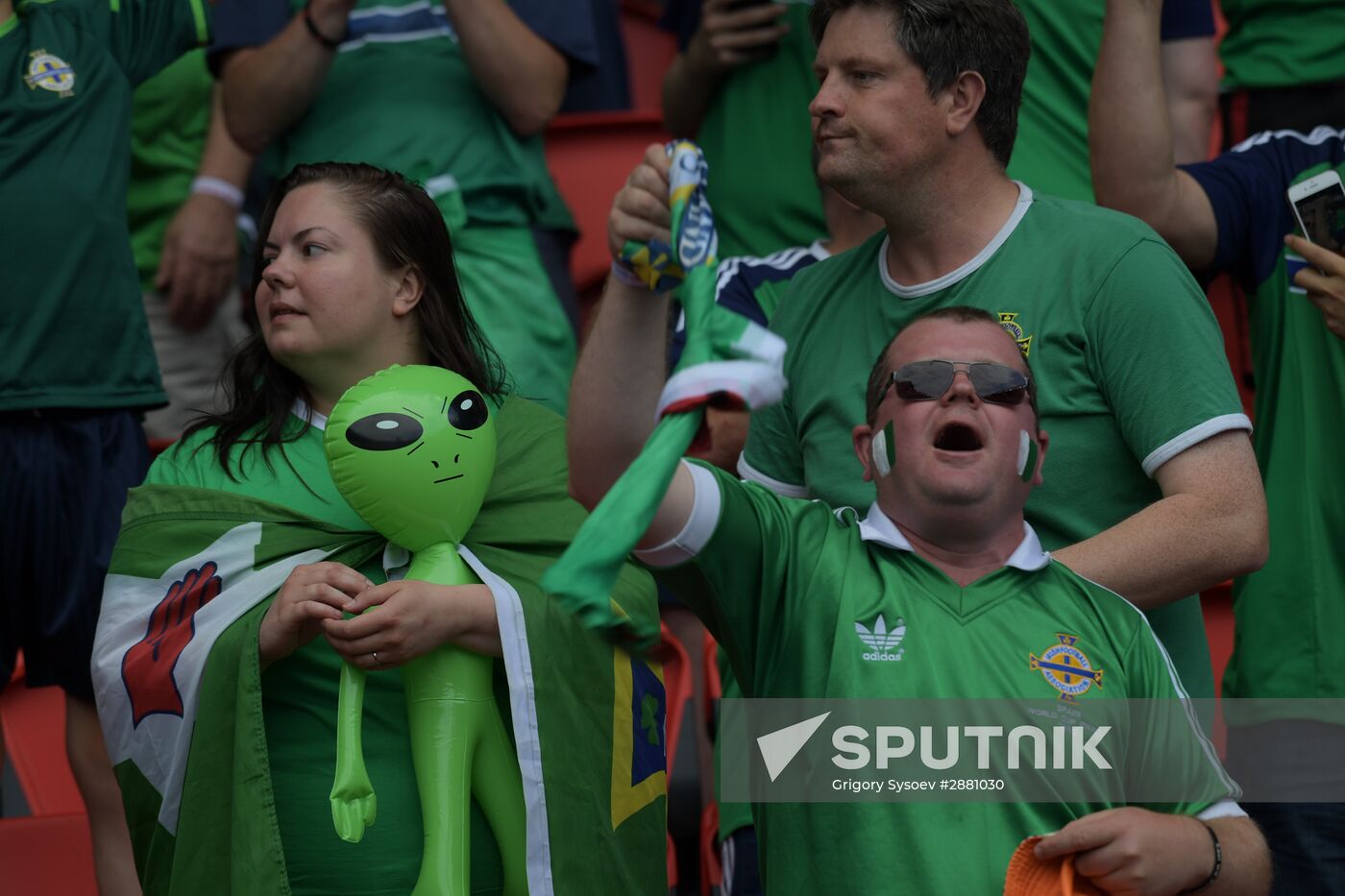 Football. UEFA Euro 2016. Wales vs. Northern Ireland