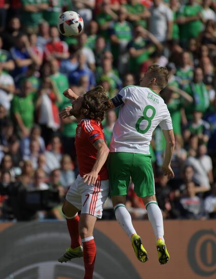 Football. UEFA Euro 2016. Wales vs. Northern Ireland