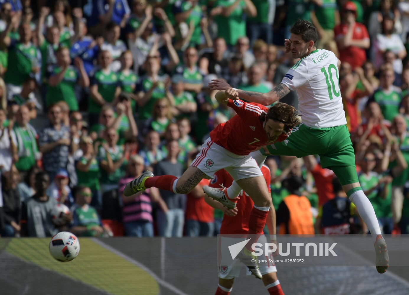 Football. UEFA Euro 2016. Wales vs. Northern Ireland