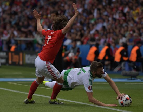 Football. UEFA Euro 2016. Wales vs. Northern Ireland