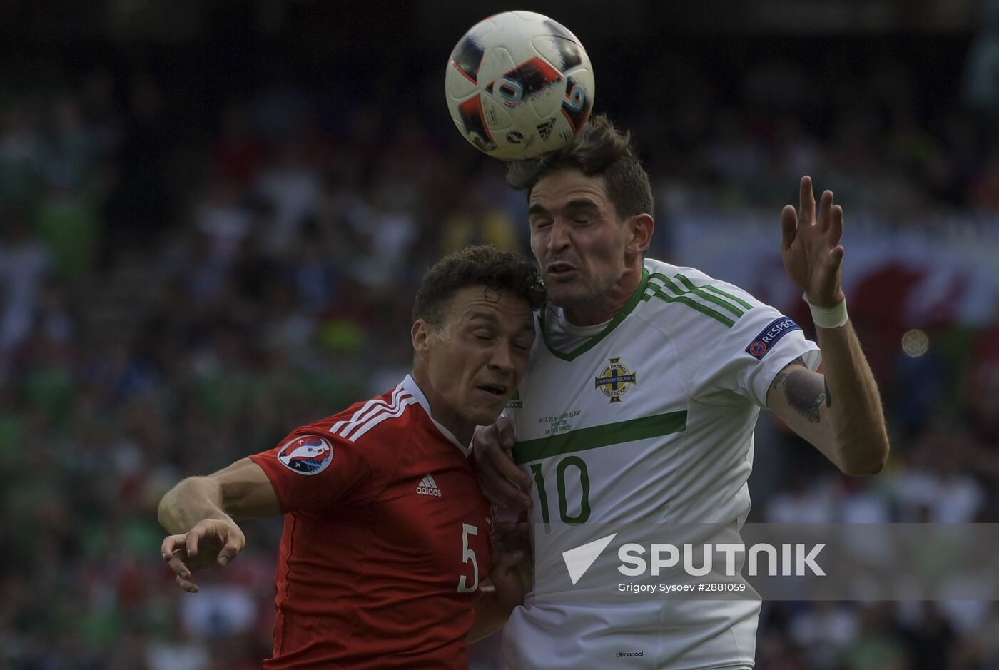 Football. UEFA Euro 2016. Wales vs. Northern Ireland