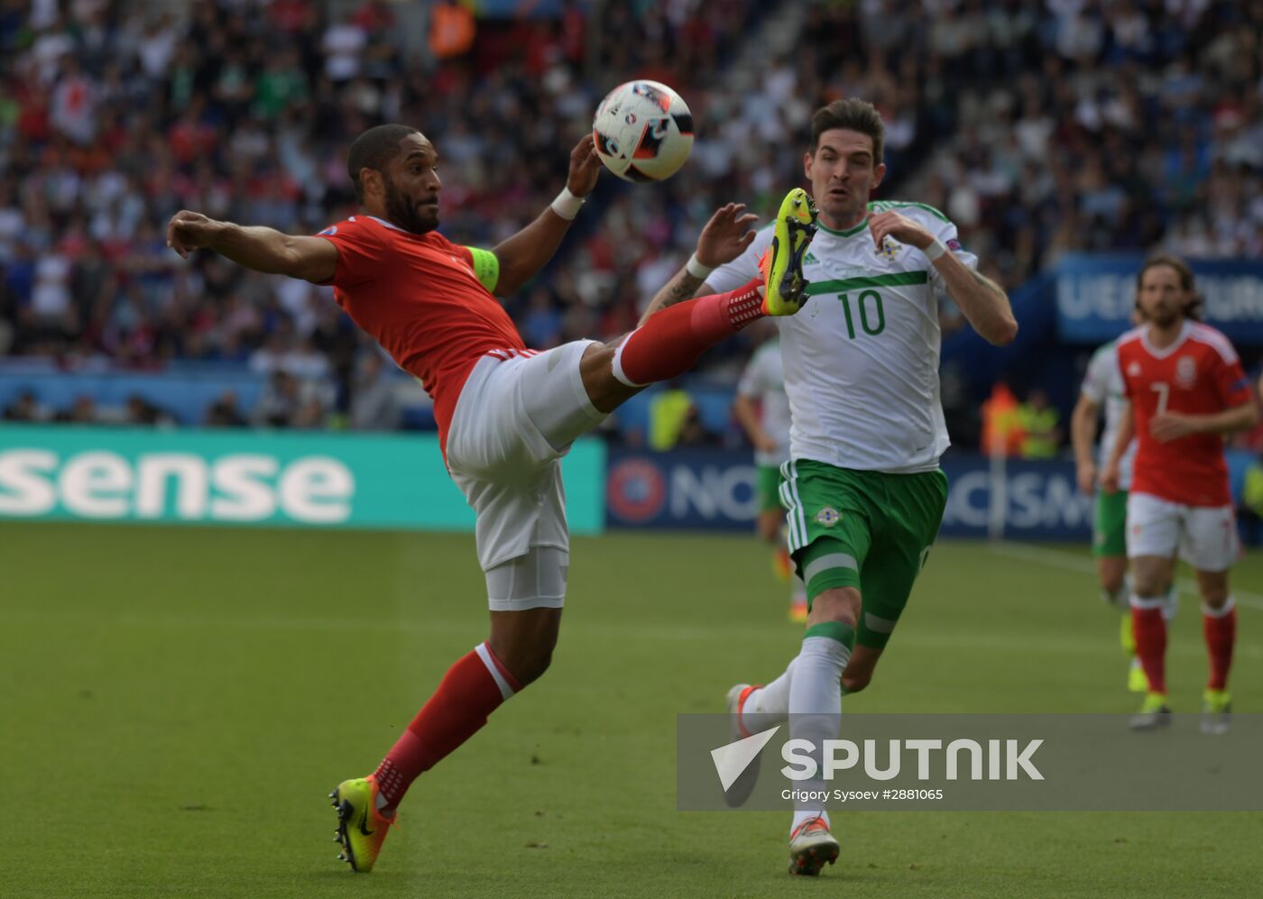 Football. UEFA Euro 2016. Wales vs. Northern Ireland