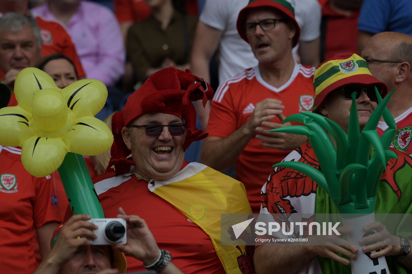 Football. UEFA Euro 2016. Wales vs. Northern Ireland