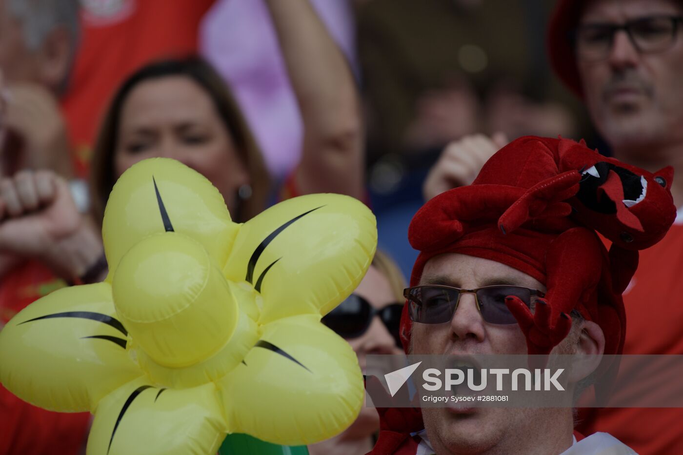 Football. UEFA Euro 2016. Wales vs. Northern Ireland