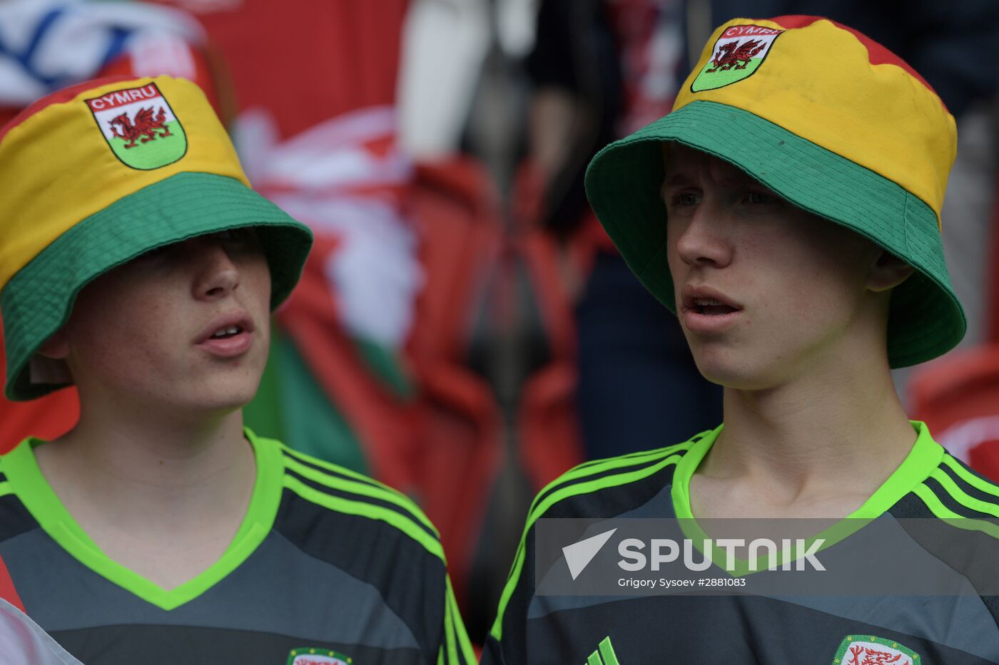 Football. UEFA Euro 2016. Wales vs. Northern Ireland