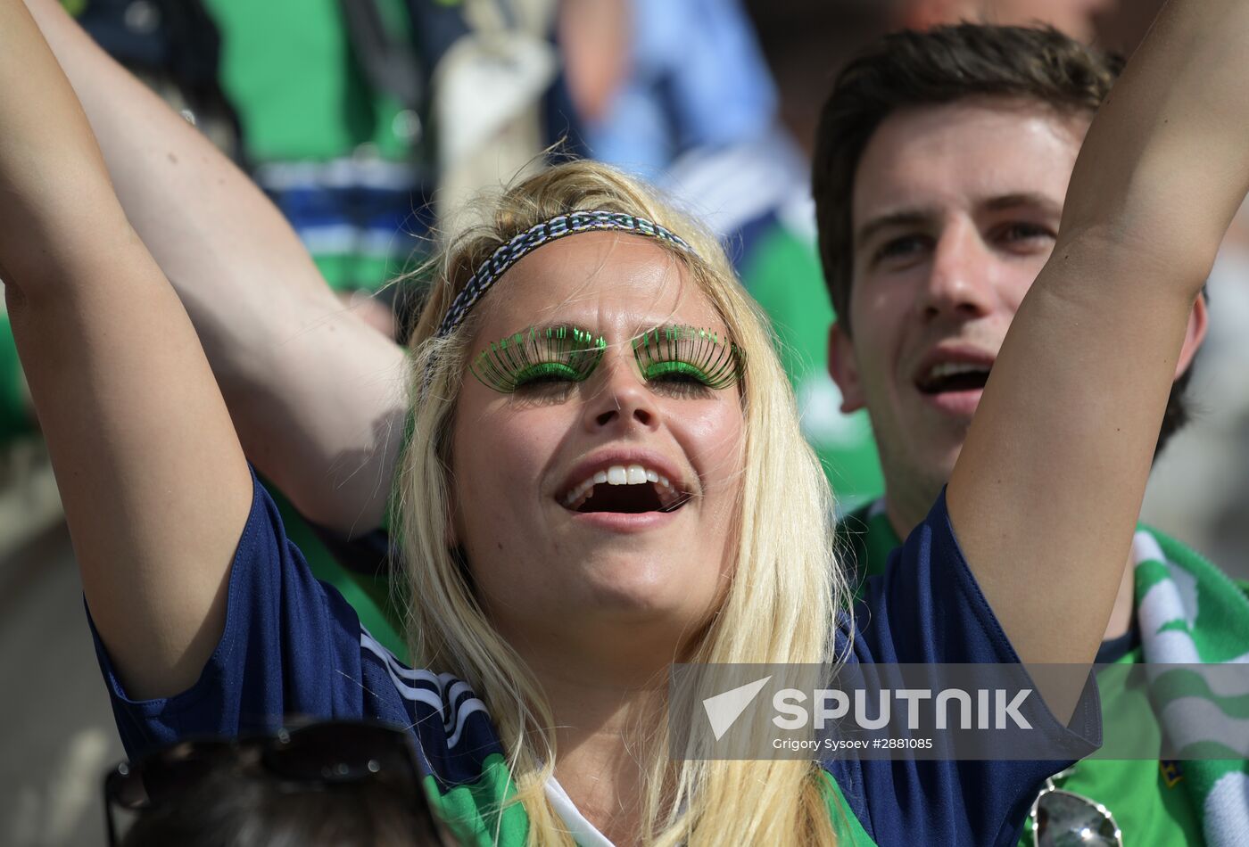 Football. UEFA Euro 2016. Wales vs. Northern Ireland