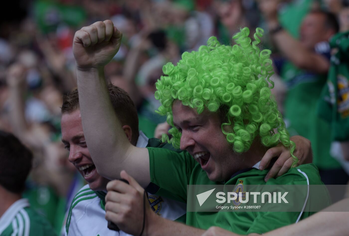 Football. UEFA Euro 2016. Wales vs. Northern Ireland