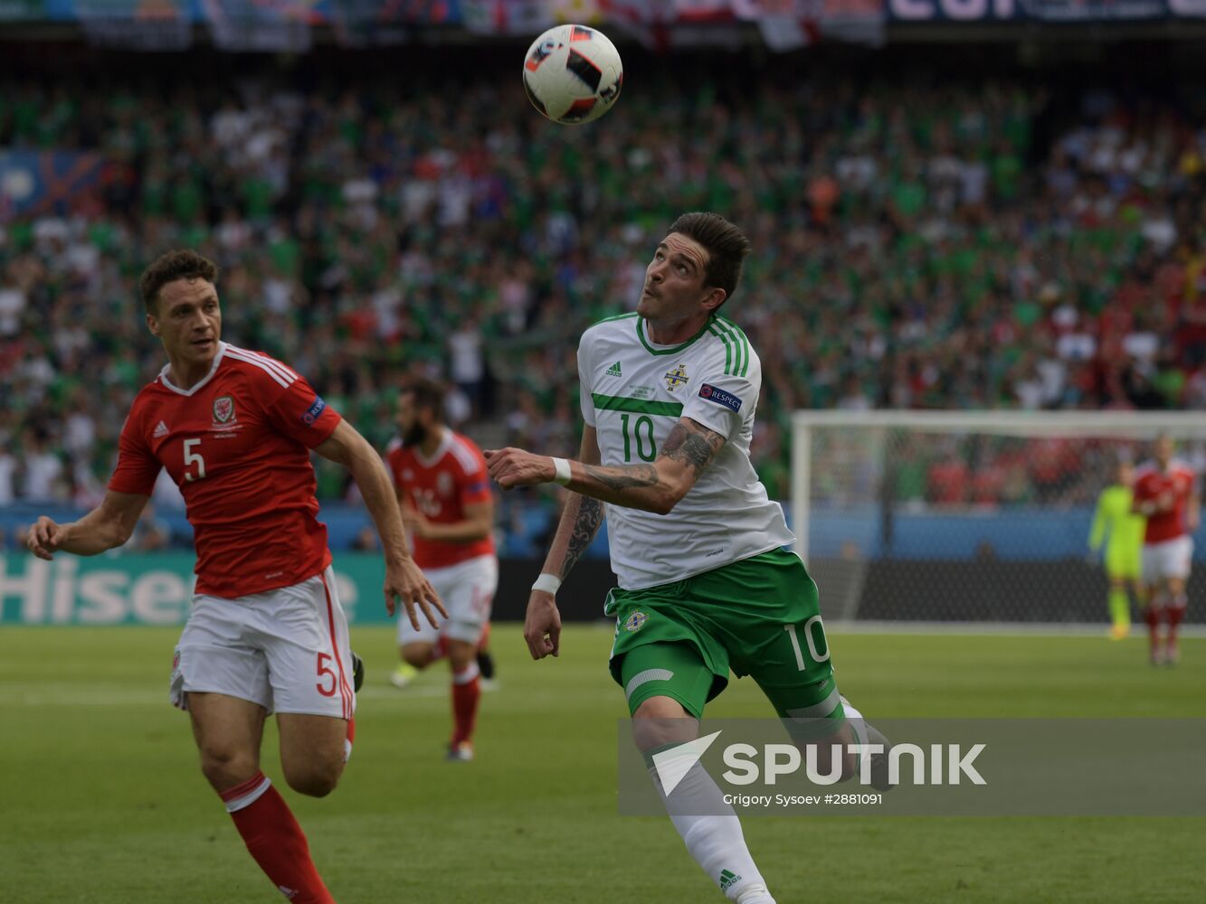 Football. UEFA Euro 2016. Wales vs. Northern Ireland