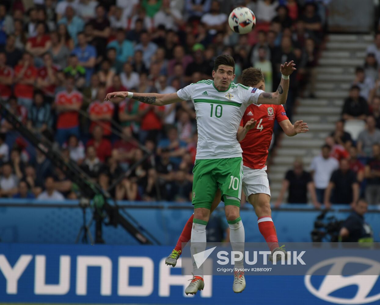 Football. UEFA Euro 2016. Wales vs. Northern Ireland