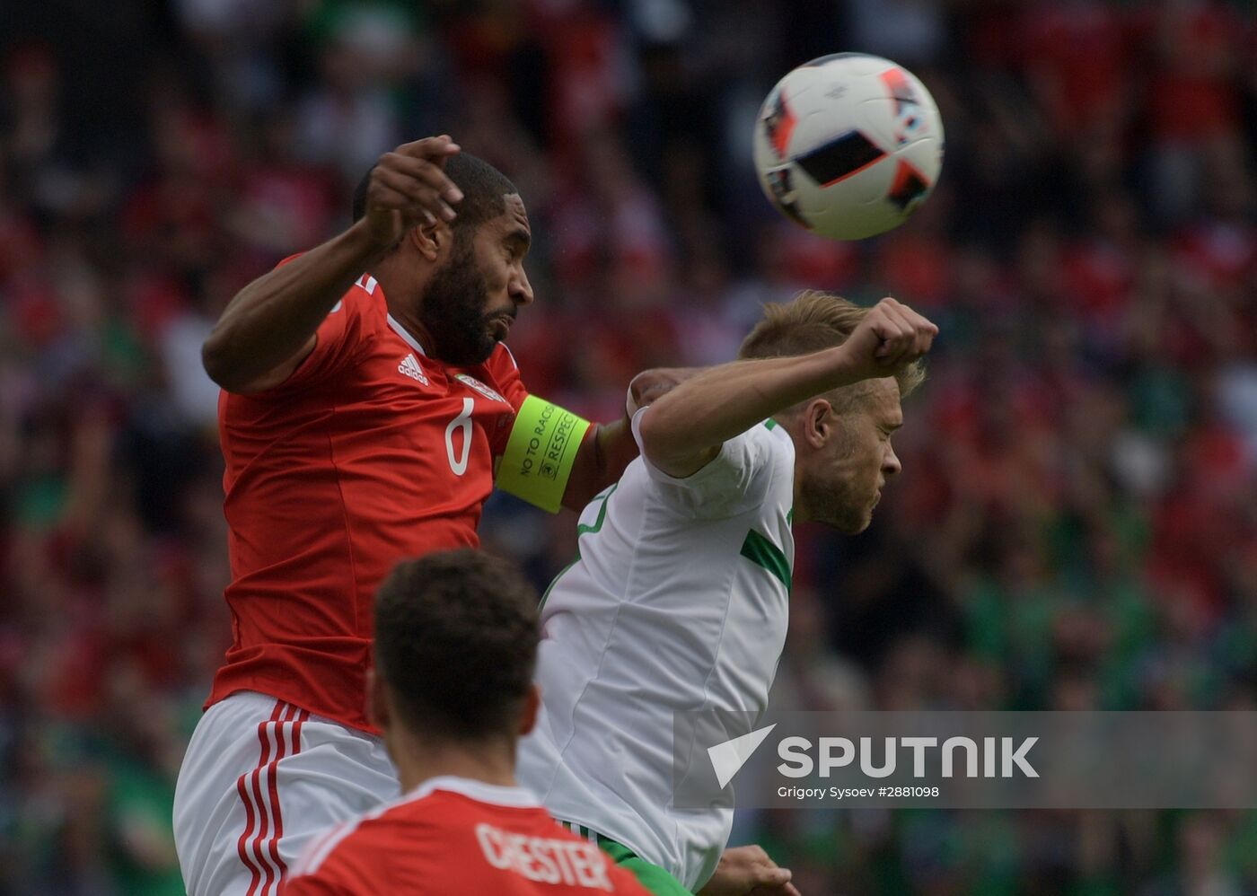 Football. UEFA Euro 2016. Wales vs. Northern Ireland