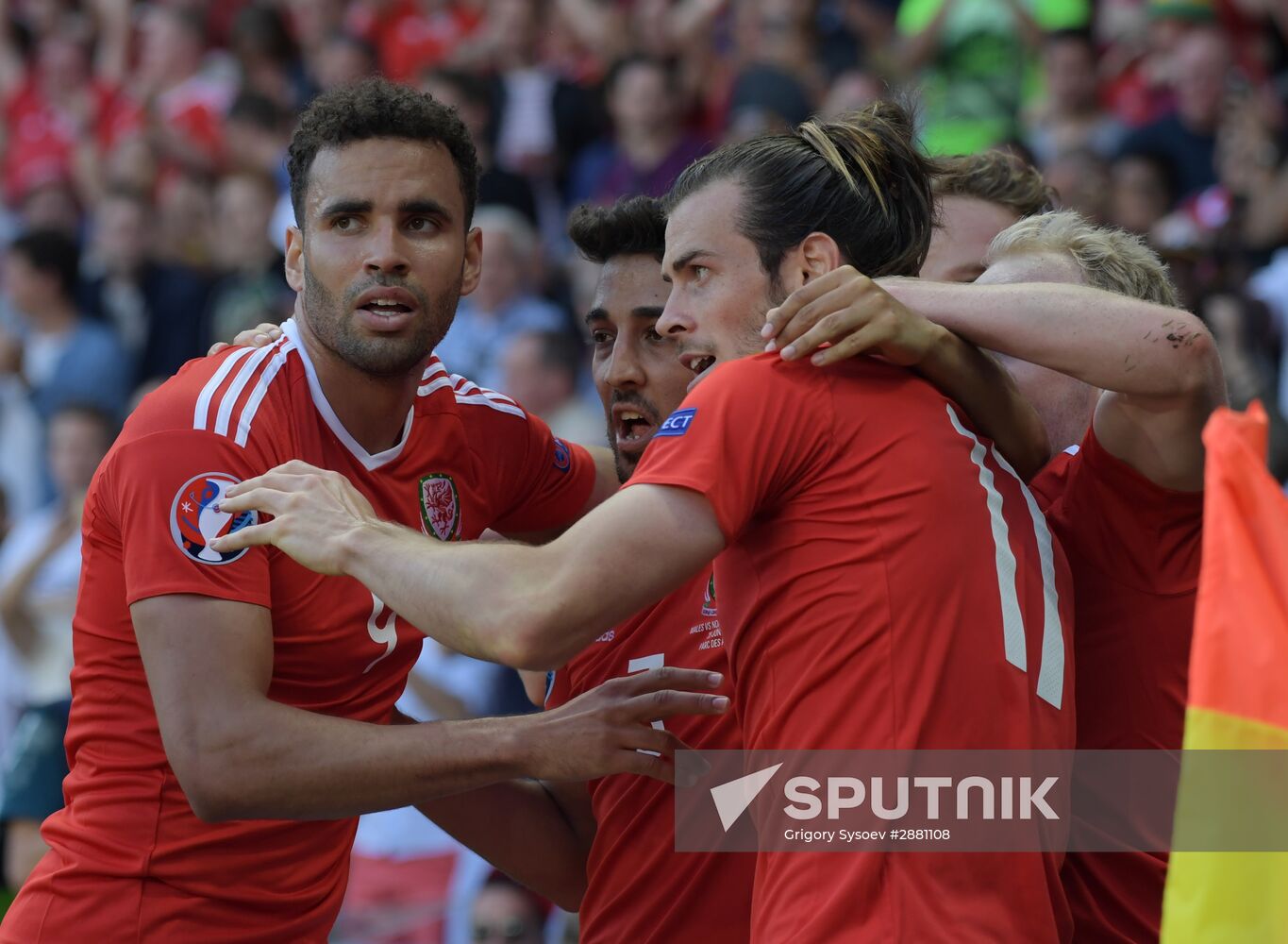 Football. UEFA Euro 2016. Wales vs. Northern Ireland