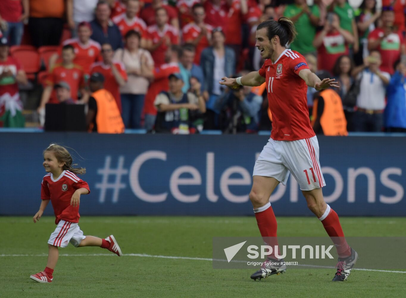 Football. UEFA Euro 2016. Wales vs. Northern Ireland