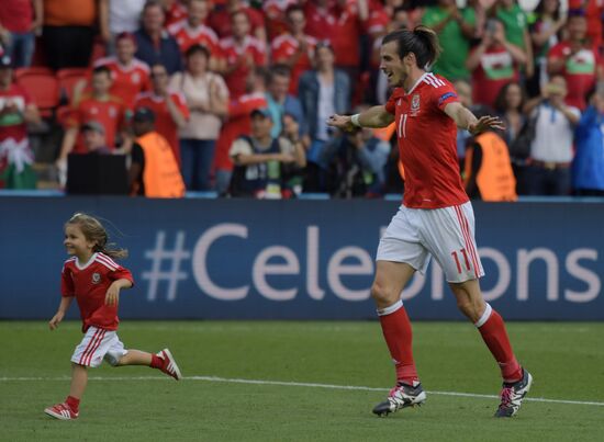 Football. UEFA Euro 2016. Wales vs. Northern Ireland