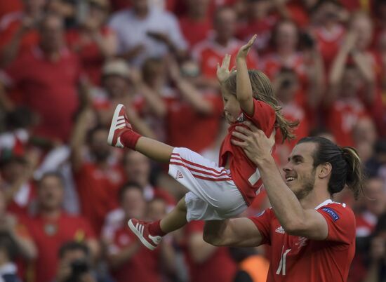 Football. UEFA Euro 2016. Wales vs. Northern Ireland