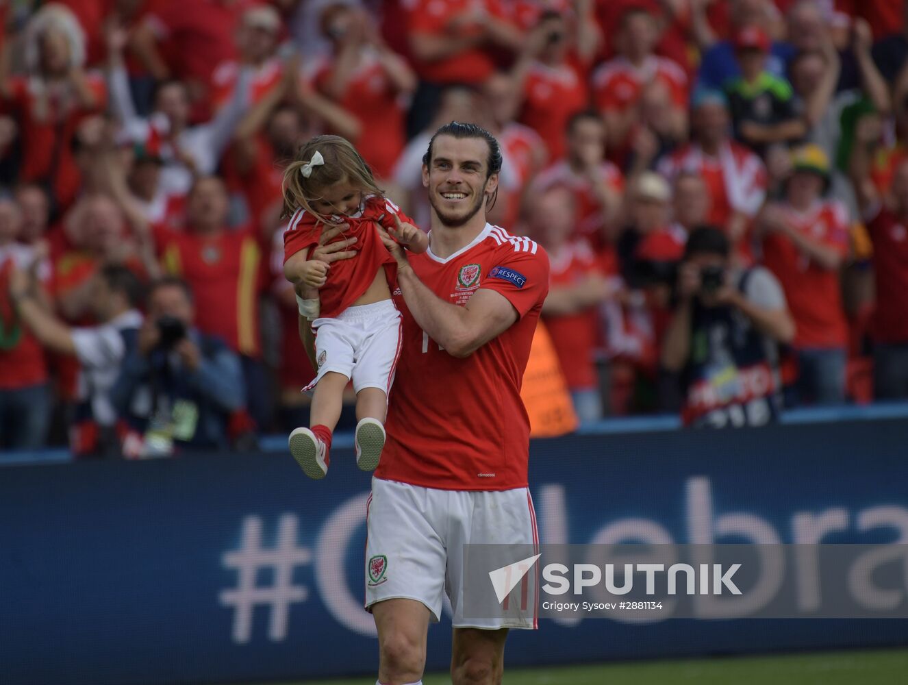 Football. UEFA Euro 2016. Wales vs. Northern Ireland